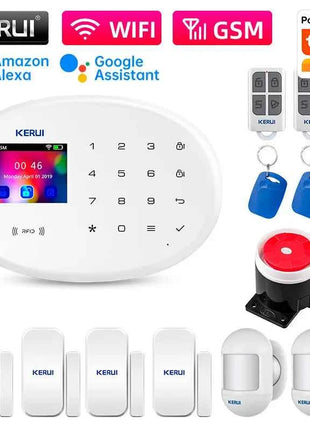 Sistema di Allarme Domestico WIFI+GSM con Pulsante Campanello