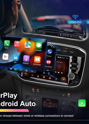 Podofo 6.2'' 2+64G Car Radio For Fiat Punto 2010-2016/Linea 2012-2015 Multimedia Player WIFI GPS Carplay Android Auto Car Stereo