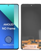 6.67'' AMOLED Display For Xiaomi Redmi Note 13 4G LCD Touch Screen Digitizer For Redmi Note 13 4G LCD Replacement