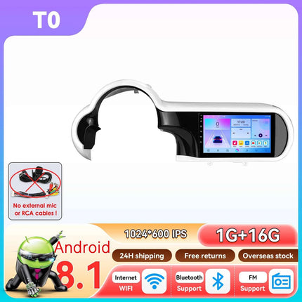 Hizpo 8Core 360Camera Android 14 Car Radio For Renault Twingo 3 Ⅲ 2014-2024 Car Multimedia GPS 4G AI Carplay By Snapdragon 6115