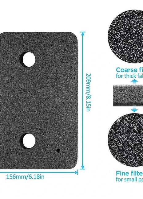 Sostituzione del filtro zoccolo da 5 pezzi per asciugatrice Miele T1 - 9164761 Asciugatrice con pompa di calore, sostituzione del filtro in schiuma lanuginosa con punta