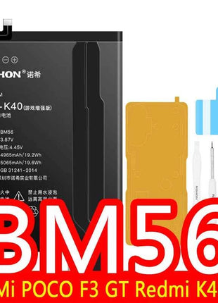 NOHON BM53 BM3L BM4E BM47 Battery For Xiaomi Mi 10T Pro Lite 9T 11T 8 9 10 10S 11 12 12X Max3 Mix 4 2 2S POCO F1 F2 Pro F3 M3 A3