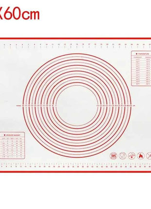 UNTIOR 1PCS Silicone Baking Mat Kneading Pad Dough Mat Pizza Cake Dough Maker Kitchen Cooking Grill Non-Stick Gadgets Bakeware