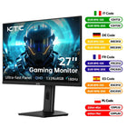 KTC Gaming Monitor 27 Zoll, 2K@180Hz / 144Hz 1440P Monitor mit Fast-IPS Panel, 1ms GtG, HDR 400, Adaptive Sync, 450 cd/m²H27T7