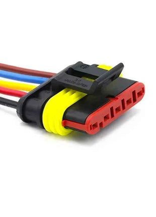 5/20/100sets HID Waterproof Connectors 1/2/3/4/5/6 Pin Car Electrical Wire Connector Plug Truck Harness with 15CM Wire Cable