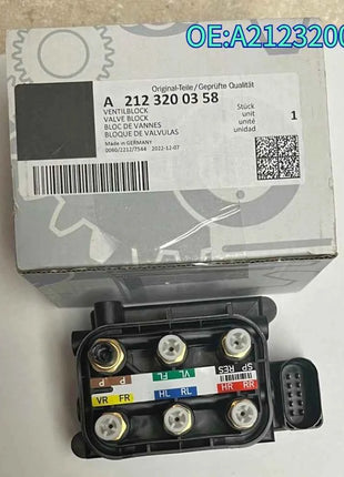 Nuovo di alta qualità per A2123200358 Mercedes-Benz W164 W166 W221 W251 Blocco elettrovalvola sospensioni pneumatiche