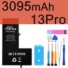 PINZHENG Real High Capacity Battery For iPhone X XR XS Max 12 13 Mini Pro Max 11 Pro Max Replacement Bateria Warranty One Year