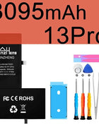 PINZHENG Real High Capacity Battery For iPhone X XR XS Max 12 13 Mini Pro Max 11 Pro Max Replacement Bateria Warranty One Year