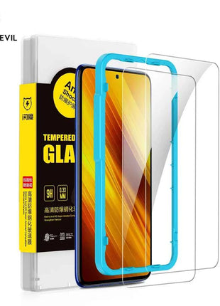 SmartDevil Vetro temperato per Xiaomi POCO F8 Pro F7 F5 F6 X7 Pro F4 Protezione dello schermo per Poco X8Pro Max Pellicola protettiva in vetro HD
