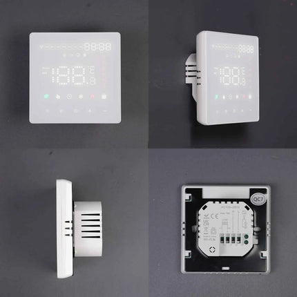 Moes Smart WiFi Zigbee Floor Heating Thermostat Tuya Compatible APP Control Schedule Energy Saving Child Lock Touchscreen