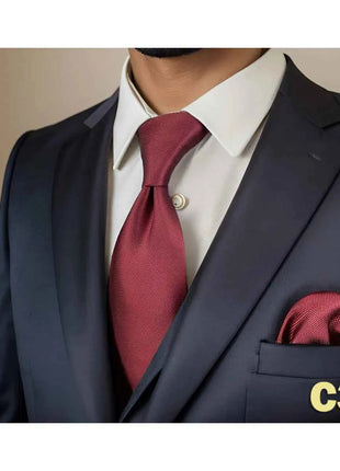 Set Cravatta e Fazzoletto Uomo Colorato 160cm - Accessori Matrimonio