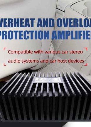 DSP 4 Channel Power Amplifier Car Audio Android Large Screen Dedicated Amplified Car Woofer Intelligent Sound Quality Processor
