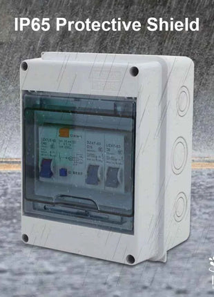 Outdoor Waterproof Electrical Distribution Box ABS Plastic Junction Wire Box 5/8/12/18/24 Ways MCB Box