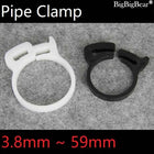10 pezzi fascette stringitubo 3.8 ~ 59mm linea di plastica tubo dell'acqua Clip forte crampi a molla raccordo per tubo dell'aria del carburante strumento fisso