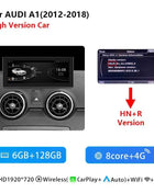 8 Core Android 14 Wireless Carplay For AUDI A1 2012-2018 Radio Video Multimedia GPS Navigation Stereo Screen Head Unit 4G