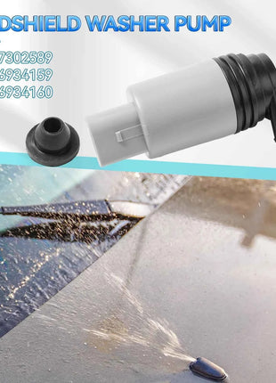 Pompa lavavetri per BMW Serie 1/2/3/4/5/6/7/X1/X3/X4/X5/X6 Pompa lavavetri a uscita singola 67127302589 67126934159