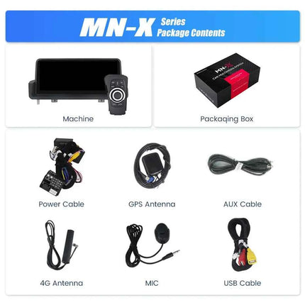 MEKEDE 8 Core Android 14 For BMW 3 Series E90 E91 E92 E93 2005-2012 Car Radio Multimedia Player Wireless CarPlay Auto All-in-one