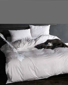 100% Waterproof Duvet Cover Bedding Queen King Quilt Covers For Elderly Patient Baby White Bed Linens Duvetcover 2pcs Pillowcase