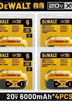 BATTERY 6AH x4pcs