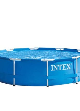 Piscina Rotonda Intex con Struttura Rinforzata per Bambini, Famiglie, Adulti e Neonati, Ideale anche come Laghetto per Pesci