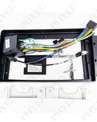 Adattatore per cablaggio radio, decodificatore bus CAN, cavo con spina a 16 pin, telaio del pannello del sistema Android da 9 pollici per Seat Ibiza dal 2008 al 2013