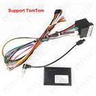 Cablaggio con Decodificatore CAN Bus, Display TOMTOM con SWC, P&P 16 Pin Android, per Renault Megane MK2 Fase 2, Clio 3