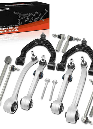Set di 12 bracci di controllo Frankberg per asse anteriore sinistro e destro per Tesla Model S 5YJS Bj 2014 LR026271 104396600A 104396500A
