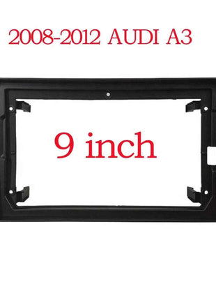 Auto Radio Fascias Telaio Per Audi A3 S3 RS3 RNSE-PU 2003-2013 9 pollici 2Din Stereo Pannello Cablaggio Cavo di Alimentazione Canbus Decoder