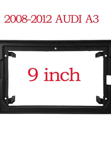 Auto Radio Fascias Telaio Per Audi A3 S3 RS3 RNSE-PU 2003-2013 9 pollici 2Din Stereo Pannello Cablaggio Cavo di Alimentazione Canbus Decoder