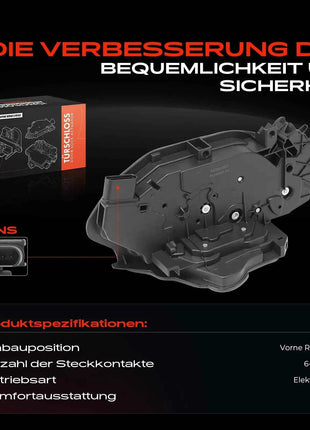 Frankberg 1x Serratura Porta Anteriore Destra per BMW Serie 3 G20 G28 G80 G21 G81 Z4 Roadster G29 Bj dal 2018 51217445052