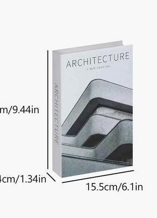 Nuovi libri finti di lusso per la decorazione Libro di simulazione creativa di moda Ornamento da tavolo Libri da tavolino Decorazioni per la casa