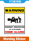 Warning Sticker / Spina UE / China Mainland