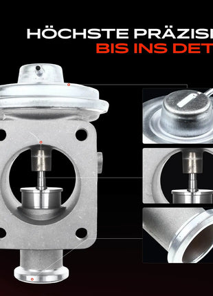 Frankberg 1x EGR Valve for Exhaust Gas Recirculation for BMW 3 Series E46, 3 Series Convertible, 3 Series Compact, 3 Series Coupé E38 E65 WAV000040