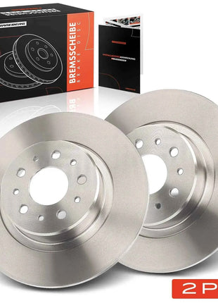 Dischi Freno Posteriori Frankberg 2x per Alfa Romeo 147 937 156 932 Sportwagon GT 2002-2010 46469908 46542702