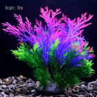 Artificial Aquarium Decor Plants Water Weeds Ornament Aquatic Fish Tank Simulation Grass Flower Decoration Accessories
