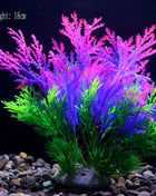 Artificial Aquarium Decor Plants Water Weeds Ornament Aquatic Fish Tank Simulation Grass Flower Decoration Accessories