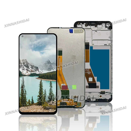 LCD testato di alta qualità per Samsung Galaxy A11 Display LCD Touch Screen Digitizer per Samsung con parti di ricambio per telaio