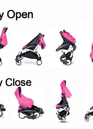 2026 Upgrade Yoya Baby Stroller Portable Folding Pushchair Lightweight Pram Baby Carriage Baby Car For Newborn yoya Strollers
