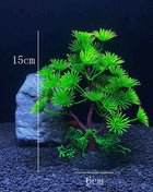 Artificial Aquarium Decor Plants Water Weeds Ornament Aquatic Fish Tank Simulation Grass Flower Decoration Accessories