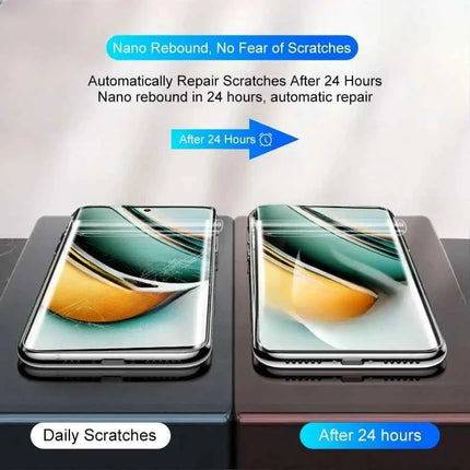 4PCS Full Cover Hydrogel Film For OPPO Realme V60 V60S N65 C65 C65s C75 Screen Protector For 60x 70X 70 Turbo C67 Neo7 Not Glass
