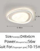 AuroraRealm Illuminazione Lampada da soffitto a LED Moderna semplice Soggiorno Luce Decorazioni per la casa Camera da letto Studio per bambini Apparecchio di controllo remoto
