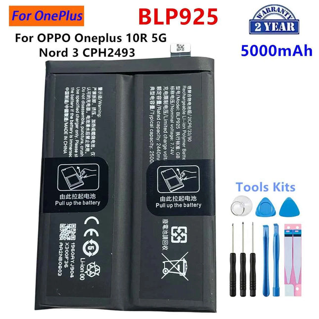 Batteria Originale OnePlus - Ricambio per OnePlus 9 Pro 10 Pro 11 12 13