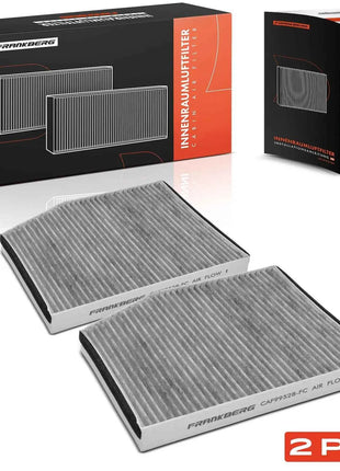 Frankberg 2x Filtro Abitacolo a Carbone Attivo per Ford Tourneo Custom V362 Bus Transit BK2119G244AA PC99528C 1839688