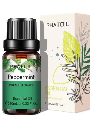 PHATOIL Natural Plant Essential Oil 10ml Eucalyptus Lavender Bergamot Vanilla Peppermint 1PCS Aroma Essential Oils For Diffuser