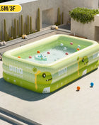 Inflatable Swimming Pool 1.5-2.6M for Kids and Adults, Large PVC Family Pool for Parties, Outdoor Toys for Children, Reinforced Summer Pool