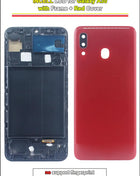 Display LCD AMOLED per Samsung Galaxy A30, Schermo Touch con Digitalizzatore, Assemblaggio Completo con Cornice per Samsung A30 A305F A305G
