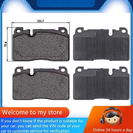 For AUDI A6(C7/4G5/4GD)A7(4GA/4GF)Q5(8R) Front Brake Pads 8R0698151B 8R0698151D 8R0698151E 8R0698151G/Auto Parts -22035