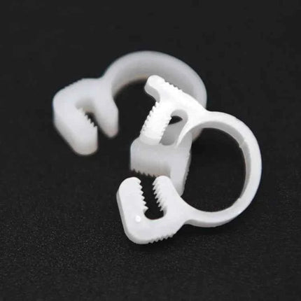10 pezzi fascette stringitubo 3.8 ~ 59mm linea di plastica tubo dell'acqua Clip forte crampi a molla raccordo per tubo dell'aria del carburante strumento fisso