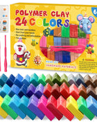 Blocco di argilla polimerica 24/32 colori con scatola di colori per attrezzi Set Processo di stampaggio Forno Cottura Accessori fai da te fatti a mano per bambini principianti