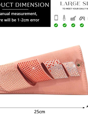 Venus Chan Il più nuovo stile INS color pesca strass eleganti tacchi alti Nigeria design popolare set di scarpe e borse da donna africane